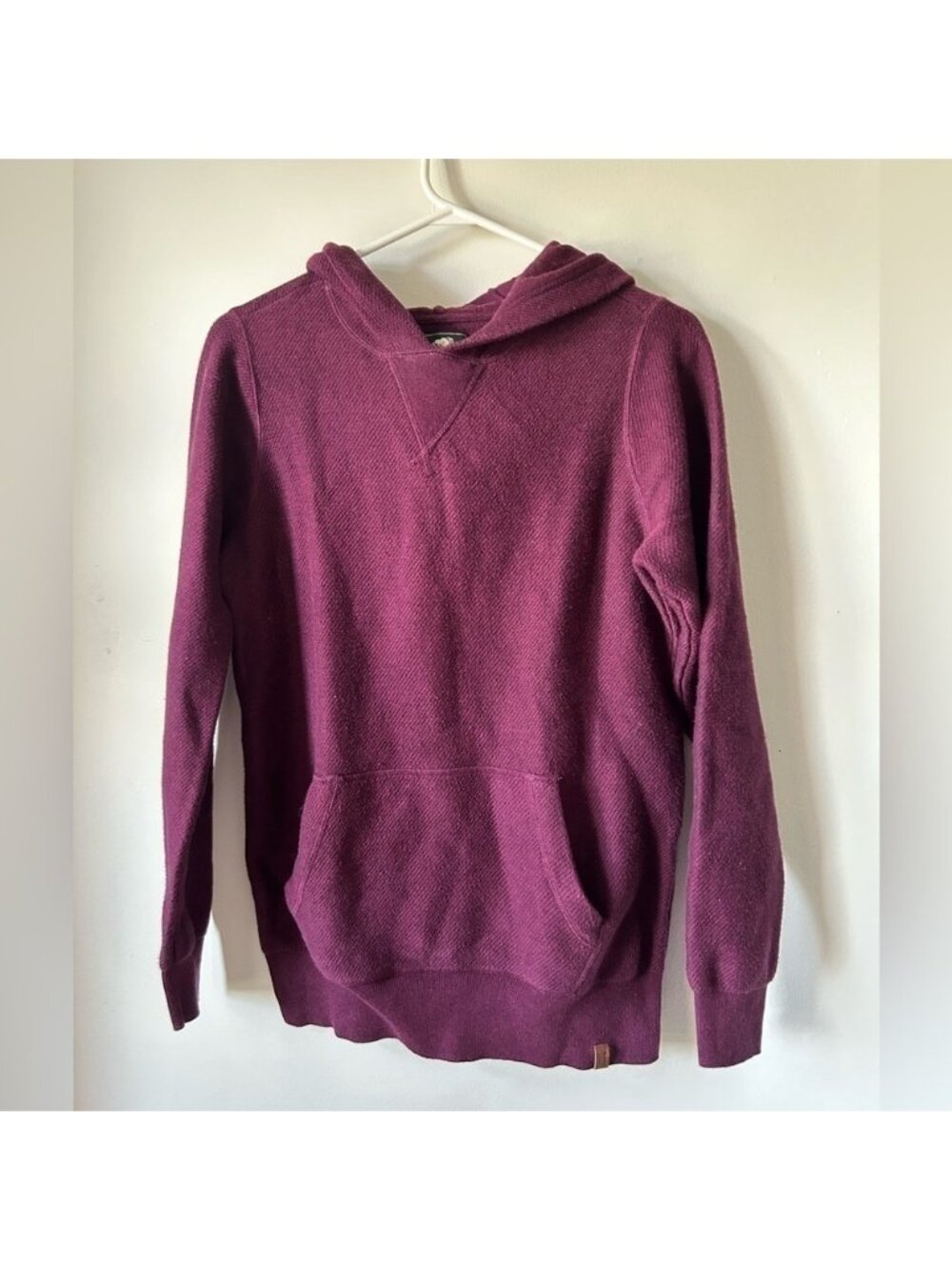Roots Burgundy Hoodie